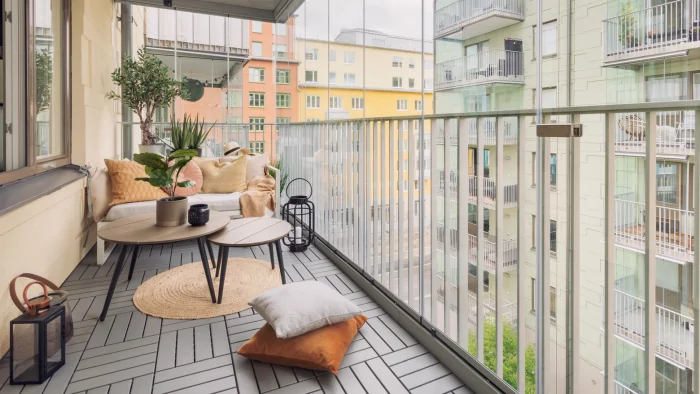Balcone impermeabile a Balcone impermeabile a